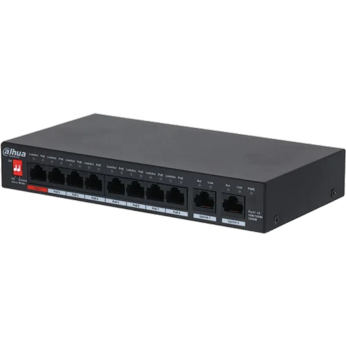 DAHUA PFS3010-8GT-96 10 PORT UNMANAGED DESKTOP SWITCH WITH 8 PORT POE