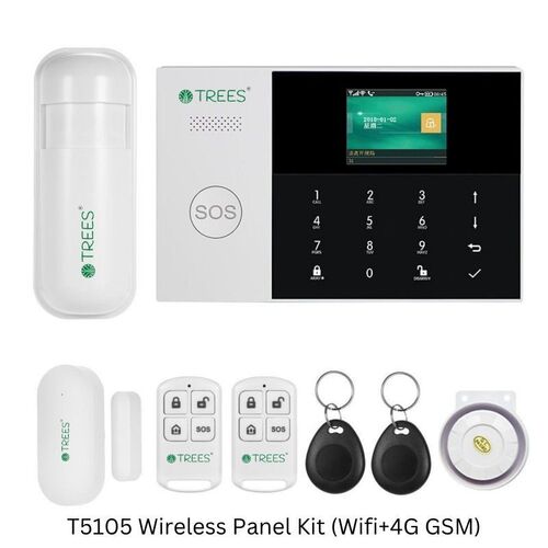 ome Security Alarm System – Control panel + sensors GSM + WIFI